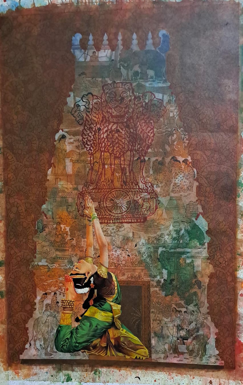 Nirmal painting detail 3